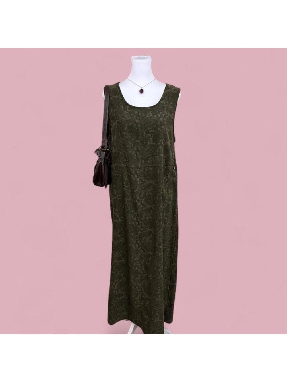 90s paisley whimsygoth dress